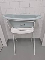Baby-Badewanne Set mit Gestell, Badesitz & Thermometer