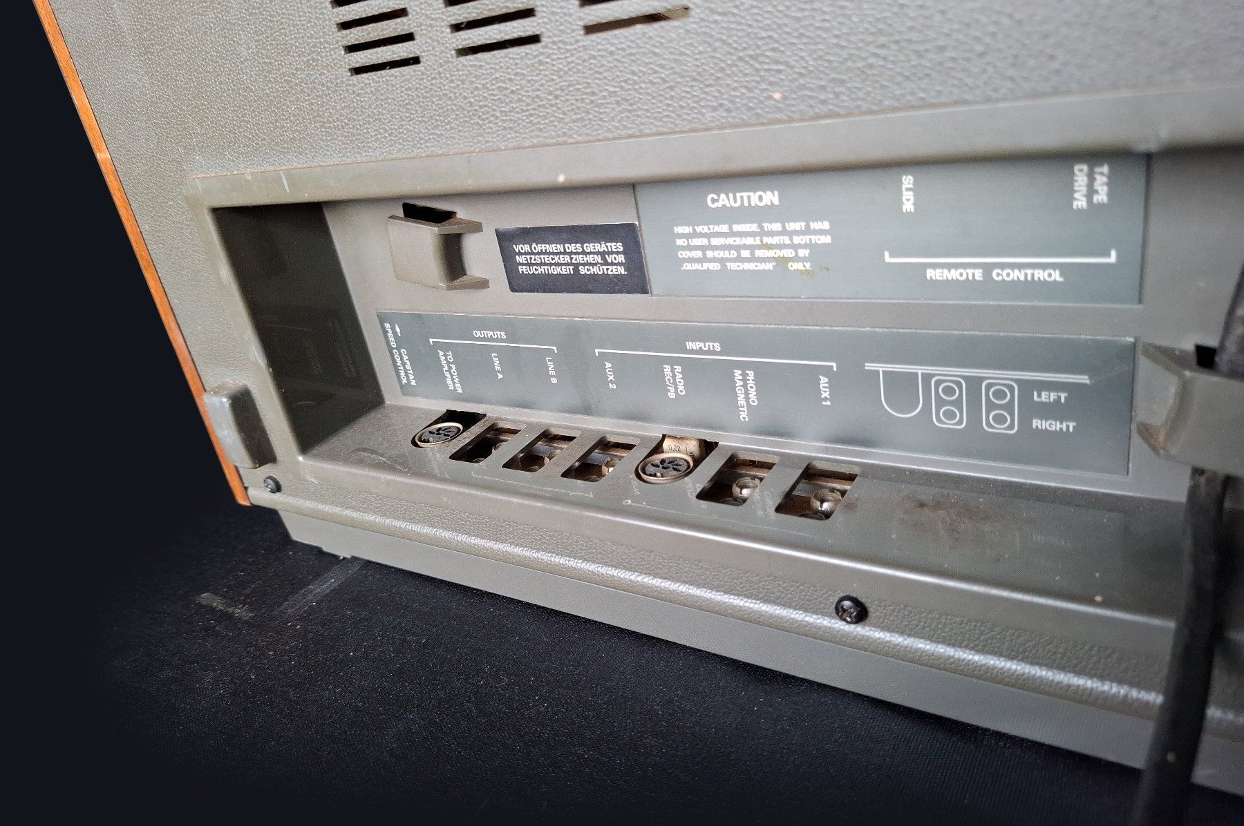 Revox Apparecchi a nastro: Revox A700 - 2 pistes stéréo - 1973 – Usato da Monthey venduto da BOX50 2
