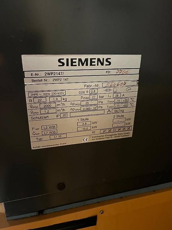 Siemens Radiateurs: Wärmepumpe Siemens LI 10 – D'occasion à Meisterschwanden par MeistiDan 3