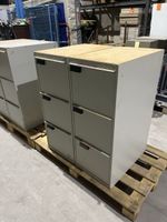 2 er Set Werkzeugschrank Bauer mit Schlüssel, Vollauszug