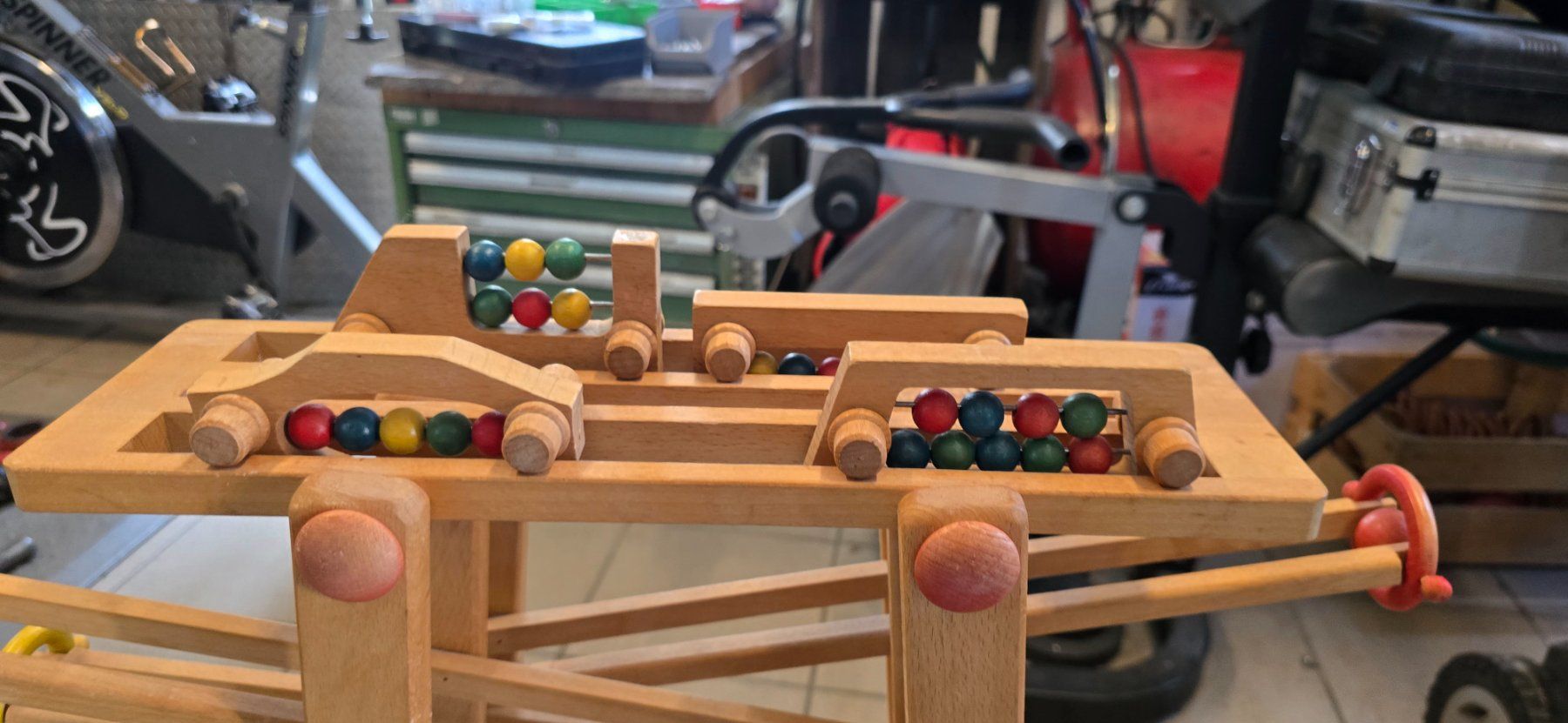 Giocattoli: Doppelkugelbahn Kinder Spielzeug – Usato da Schänis venduto da mar_sv9x 1
