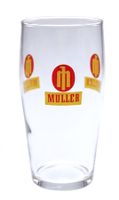 Brasserie Muller Neuchâtel Bierglas Becher 1968
