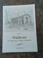 Alter Prospekt / Waldhotel auf Bettmeralp VS ca. 1950