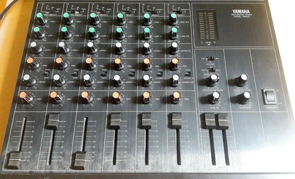 YAMAHA RM602 RECORDING MIXER 6 CHANNELS Kaufen auf Ricardo