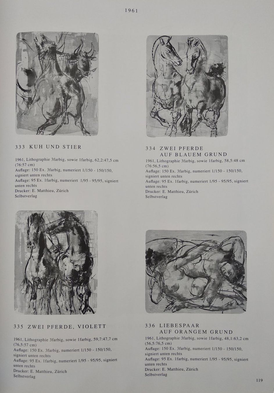 Libri: ERNI LITHOGRAPH – Usato da Goldach venduto da Gaip 2