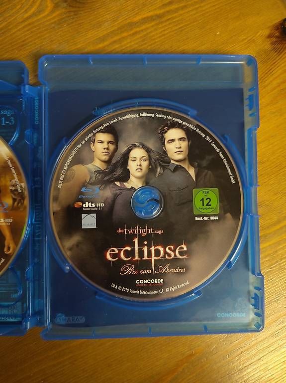 Tutti i DVDs: die twilight saga 1 - 3 - blu-ray - gratis Versand! – Usato da Wohlen AG venduto da gnabbr 3