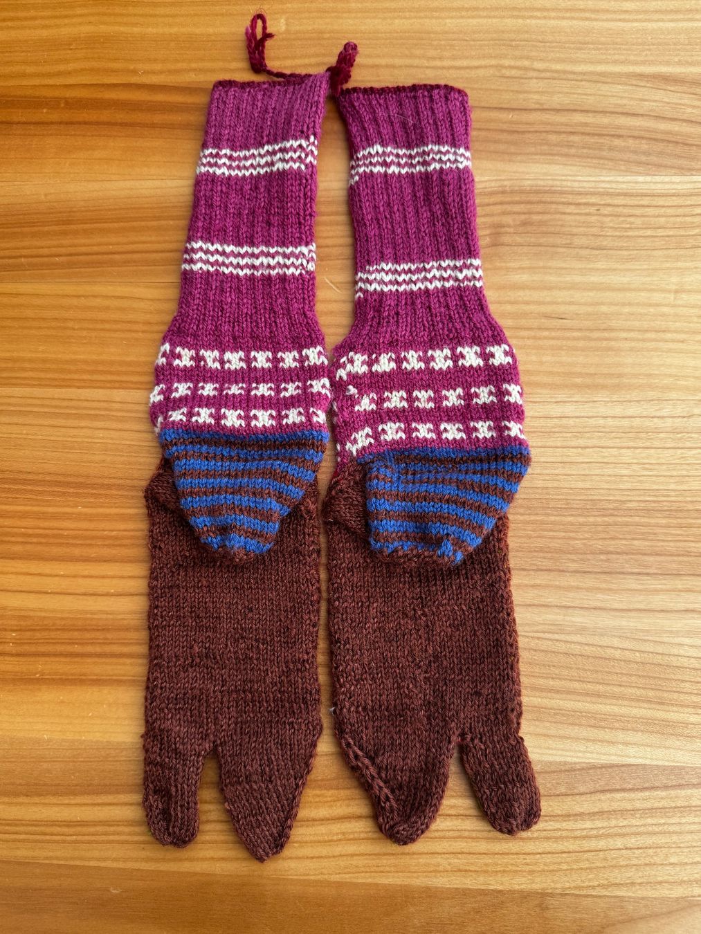 Calze: ZEHEN SOCKEN HANDGESTRICKT – Nuovo (secondo la descrizione) da Honau venduto da sainj 1