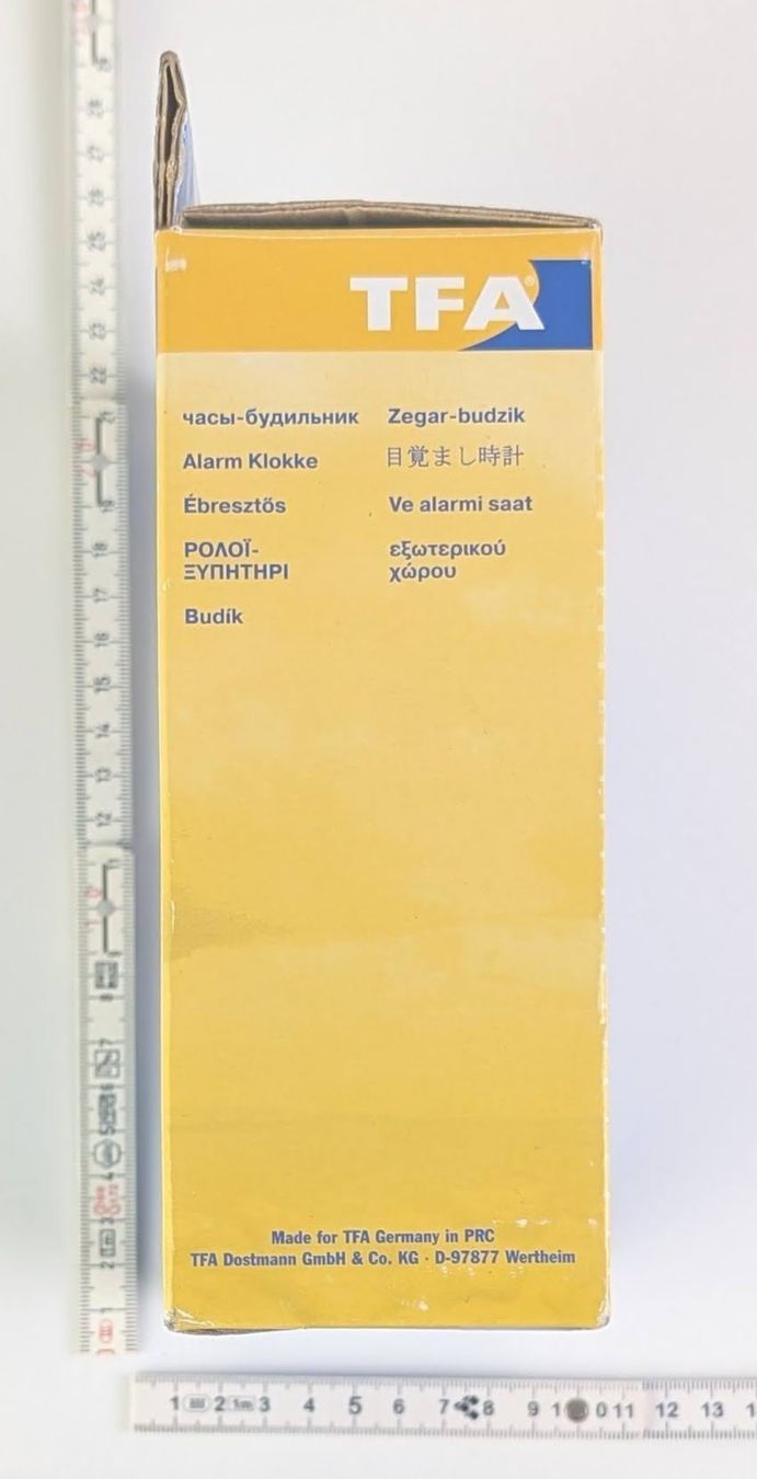 Sveglie: Uhr mit Wecker inkl. Verpackung, wie neu – Nuovo (secondo la descrizione) da Zürich venduto da 1.Simon 2