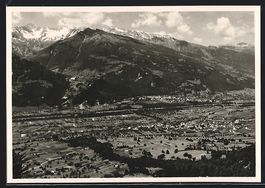 Maienfeld, Ortsansicht mit Bad Ragaz und