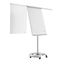 Flipchart mobile Flipchart Vollstahl-Konstruktion 2 Meter