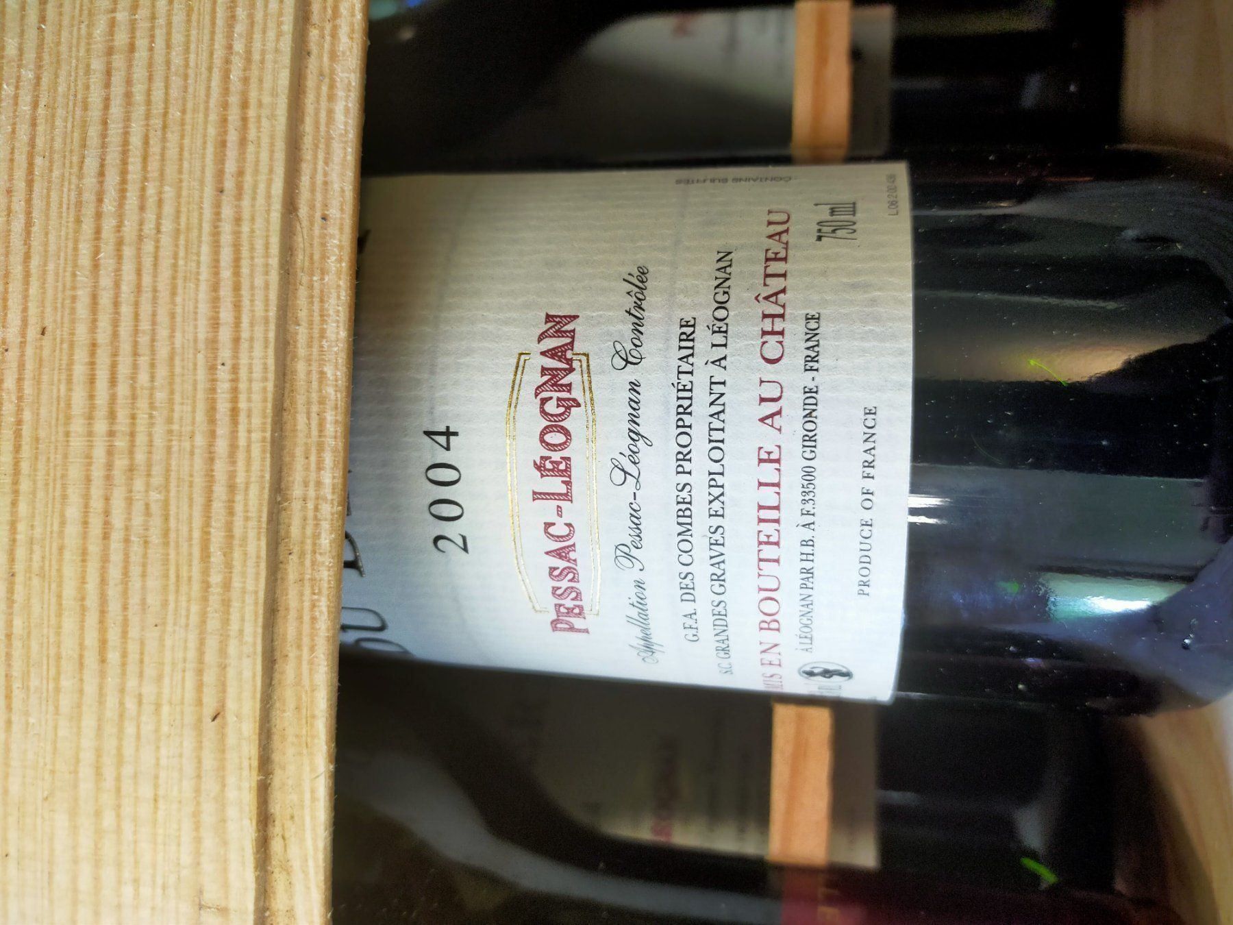 Vino: CHATEAUX DU DESERT 2004 – Nuovo e nell'imballaggio originale da Ennetmoos venduto da brunhildenb 5