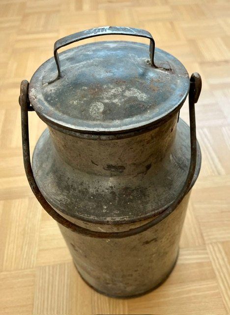 Schweizer Armee Agricoltura: Antike Milchkanne – Usato da Kriens venduto da heleneb02