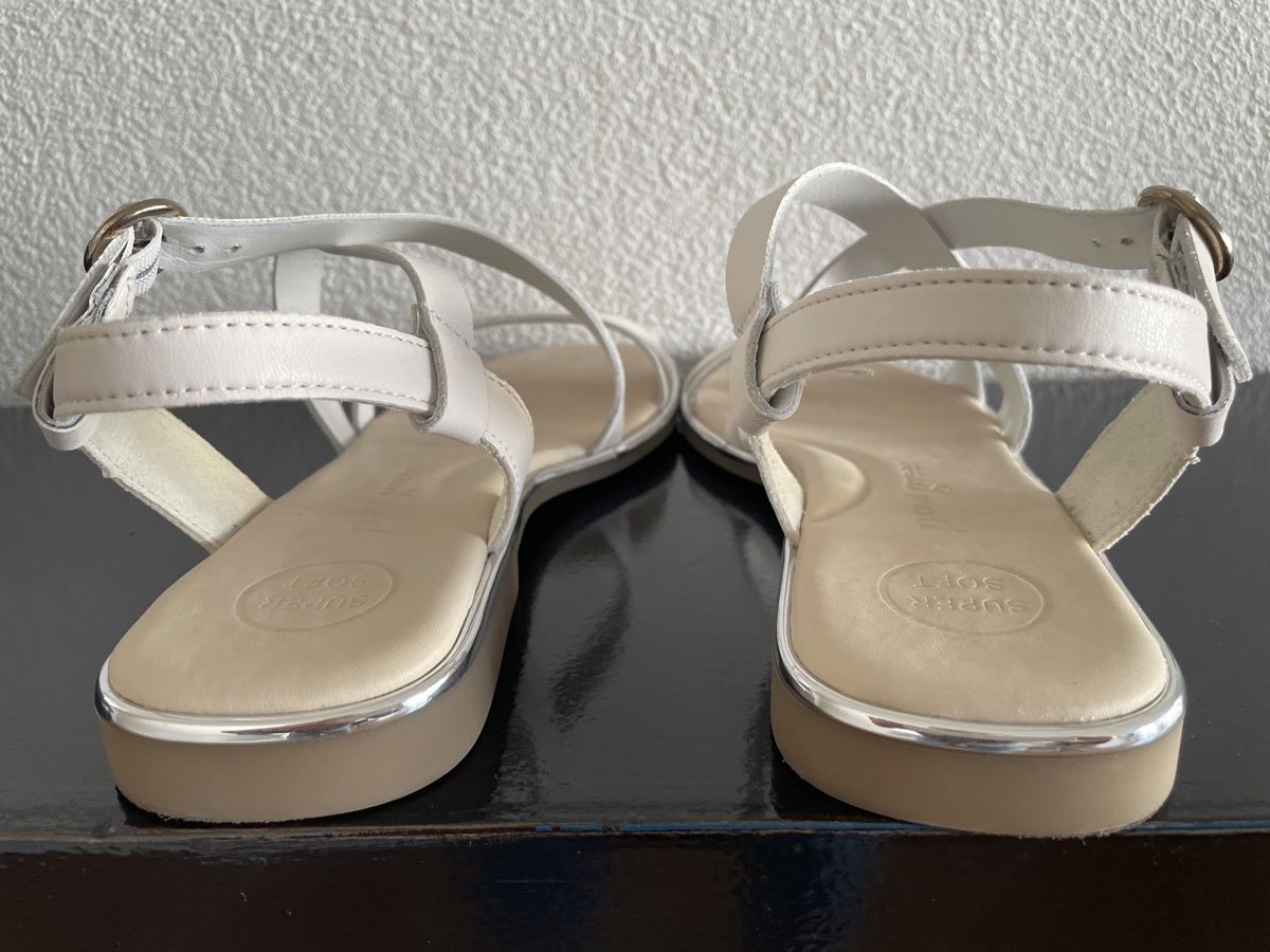 Paul Green Damenschuhe: Paul Green Ledersandalen hell beige Gr.6.5/ 40 – Neu (gemäss Beschreibung) aus Ennetbaden von Julia555 6