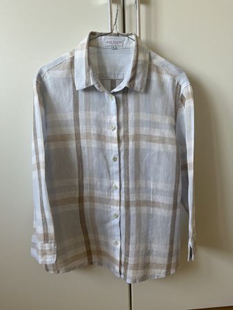 Jane Taylor Hemd Bluse Gr. 40 Hell Sommer Top!