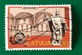 BRIEFMARKEN AUS  Lettland GESTEMPELT