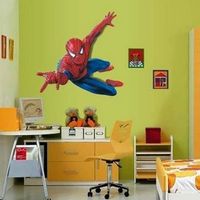 Spiderman Wandaufkleber - Stickers Mural Spiderman