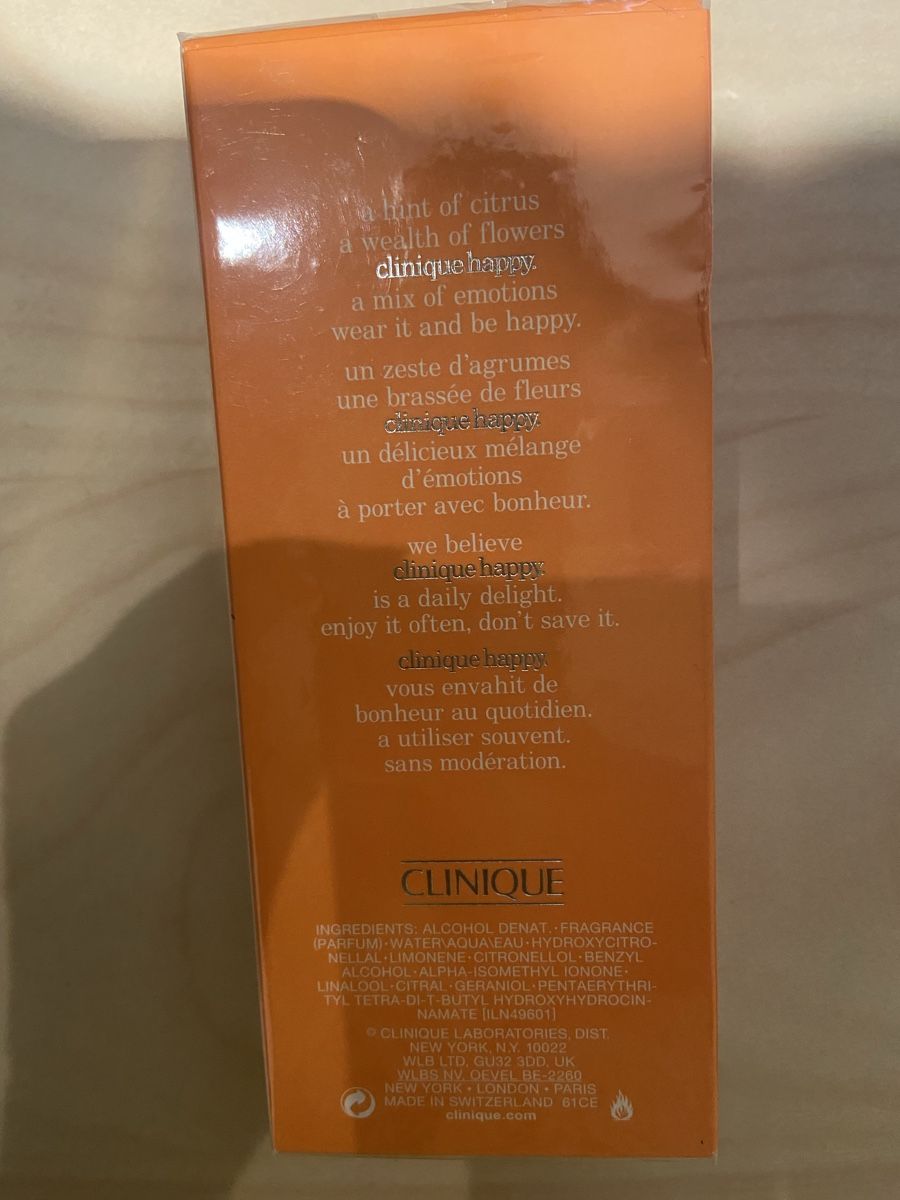 Clinique Profumi & Eau de Toilette: Clinique Happy eau de parfum , 100ml , Neu – Nuovo e nell'imballaggio originale da Matten b. Interl venduto da Surprises 1