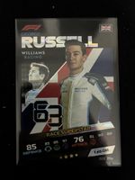 George Russell Williams Racing carta da collezione F1