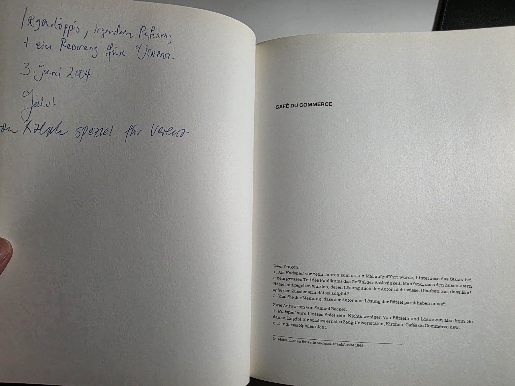 Libri: Café du Commerce - Eine Berner Kulturgeschichte - 2004 – Usato da Walterswil BE venduto da Lonitti 3