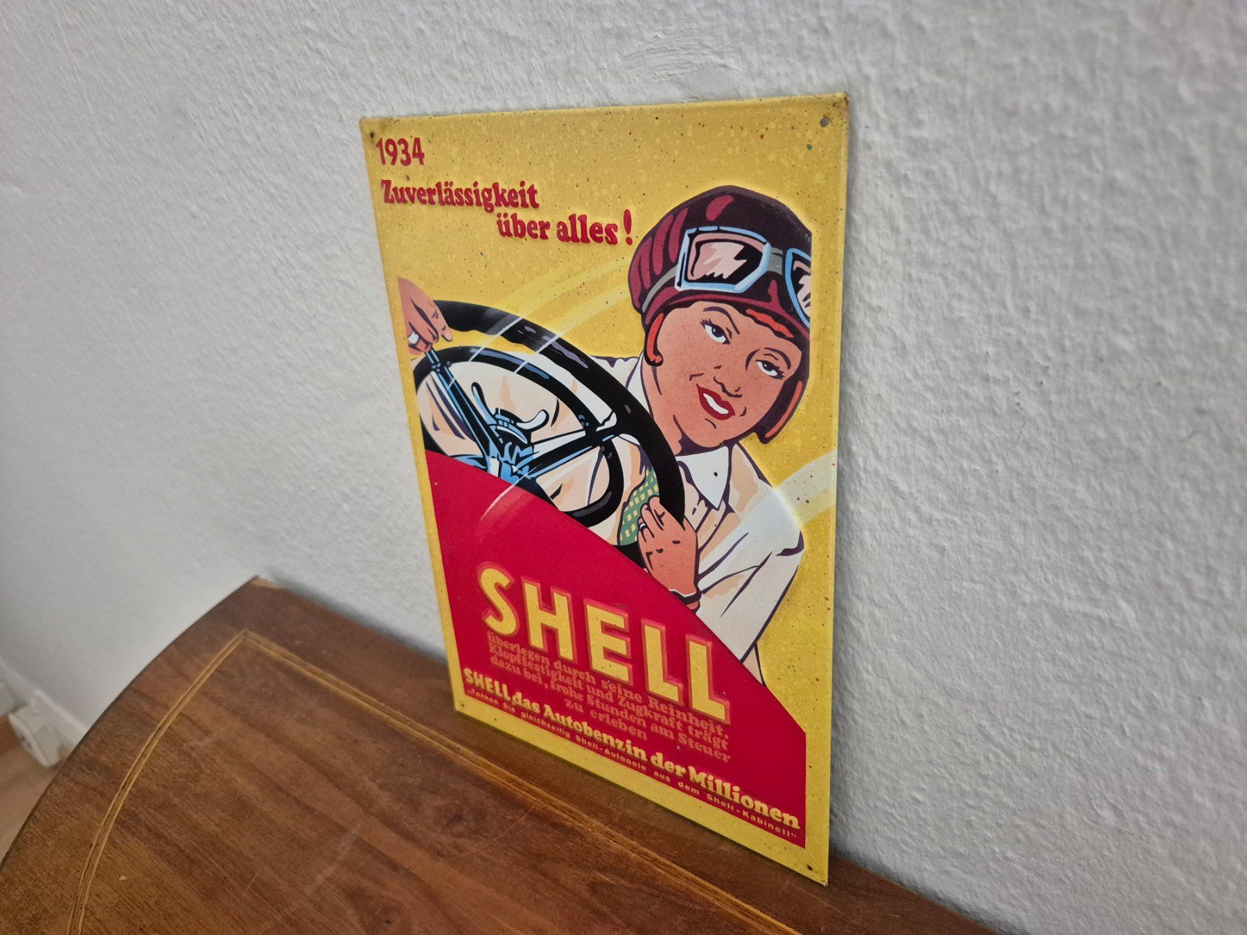 Shell Schilder: Blechschild Shell Tankstelle Tanksäule Limitiert 1994 Blech – Gebraucht aus Neuhausen von rraayy 4