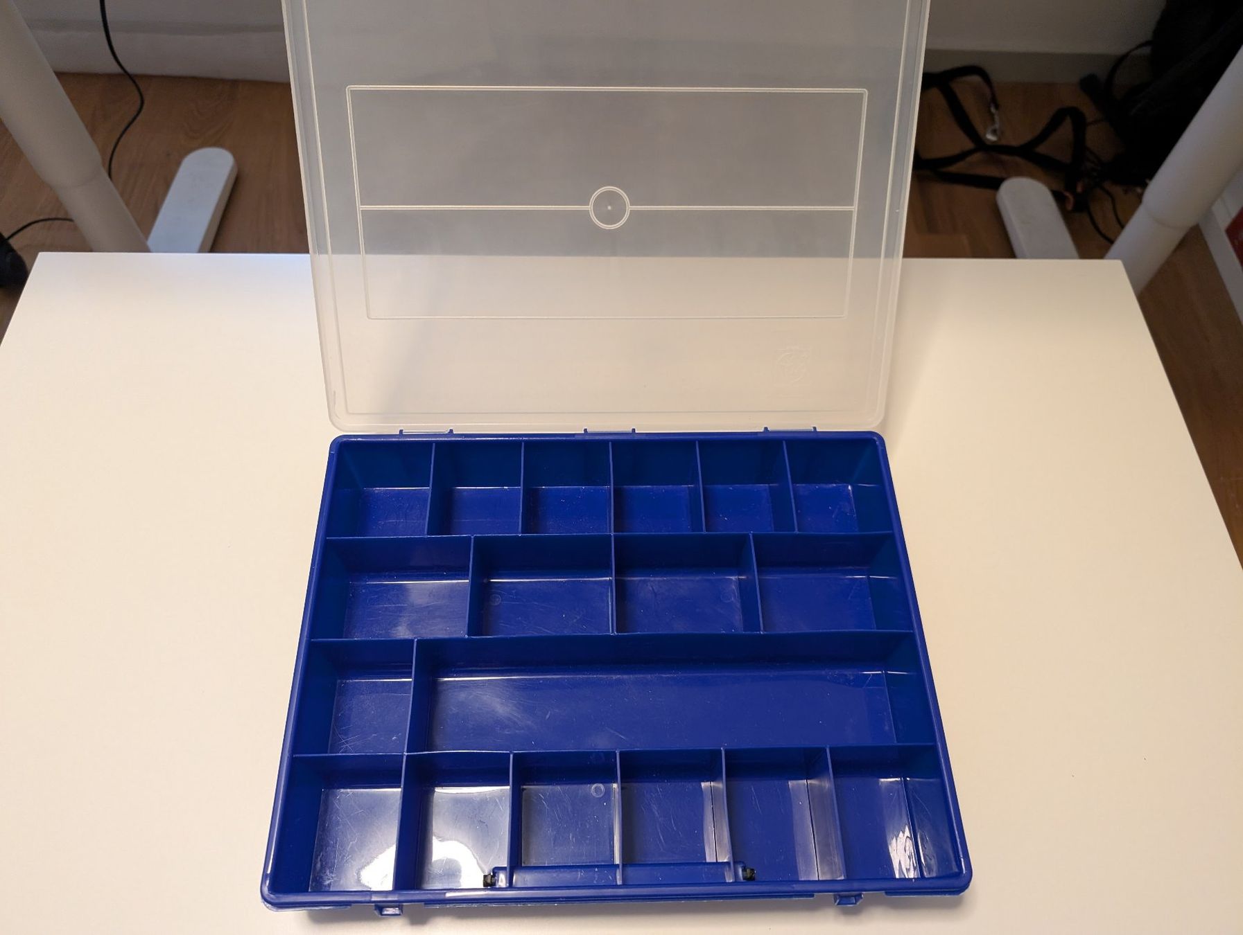 Contenitori & Simili: Sortierkasten mit 18 Fächern 36.5cm x 28cm – Usato da Winterthur venduto da topaz02 1