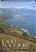 Original Reiseplakat Lago Maggiore Locarno Ascona 1971