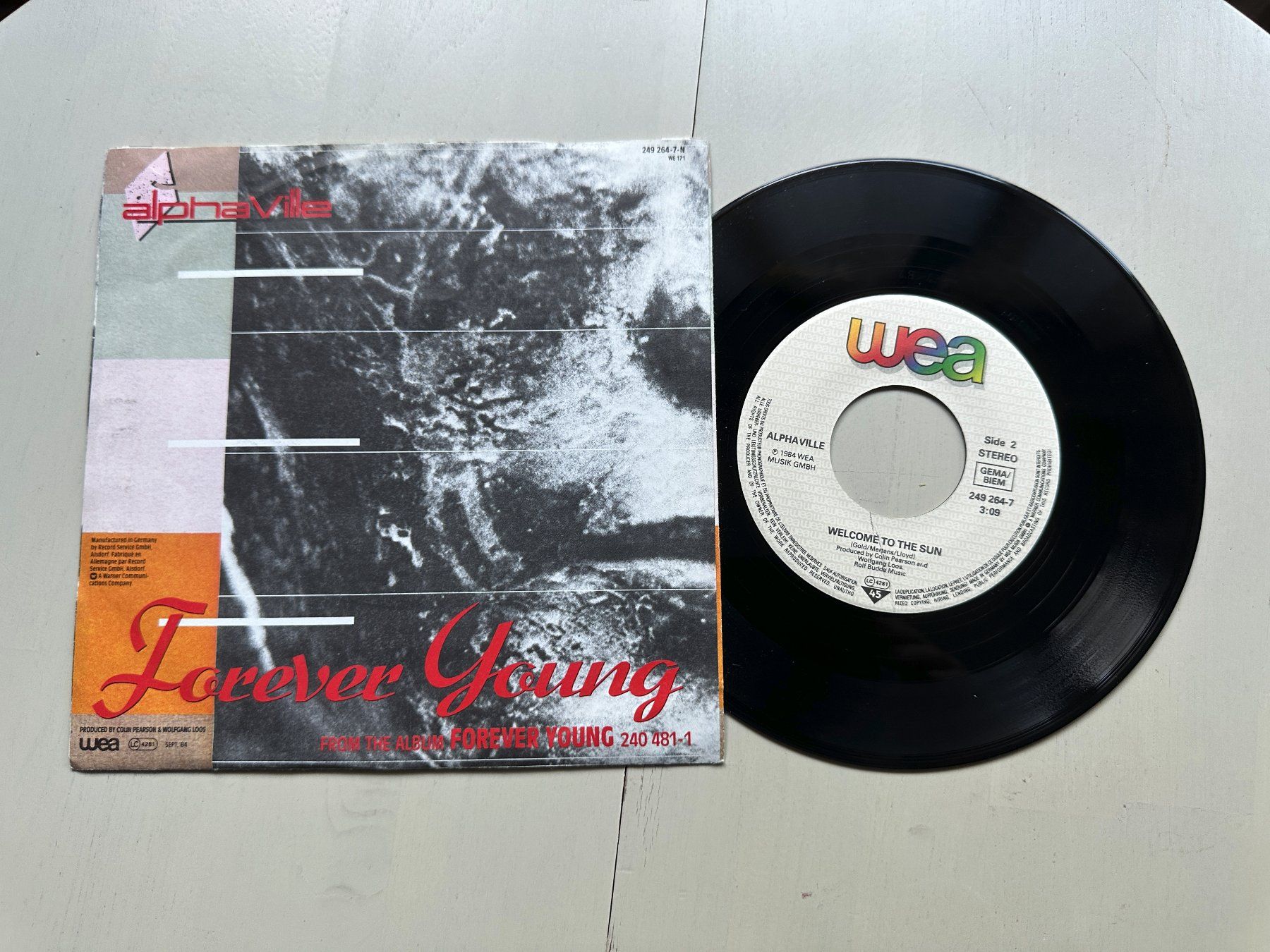 Dischi in vinile: ALPHAVILLE tolle Single Forever young Kult Super Hit 80's – Usato da Basel venduto da Partridge 1