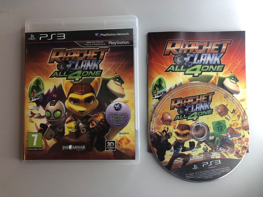 RATCHET & CLANK A Crack In Time - Vf - Ps3 Boite Cd EUR 10,00 - FR