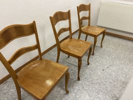 Holzstühle antik 3 Stk.