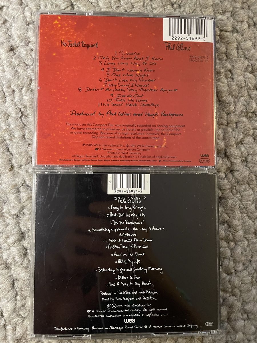 CDs: 2x Phil Collins  – Neuf (Voir description) à Reinach AG par trigger7811 2