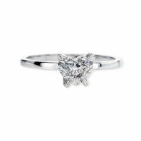 Diamant-Ring 14k Weissgold 1,02ct