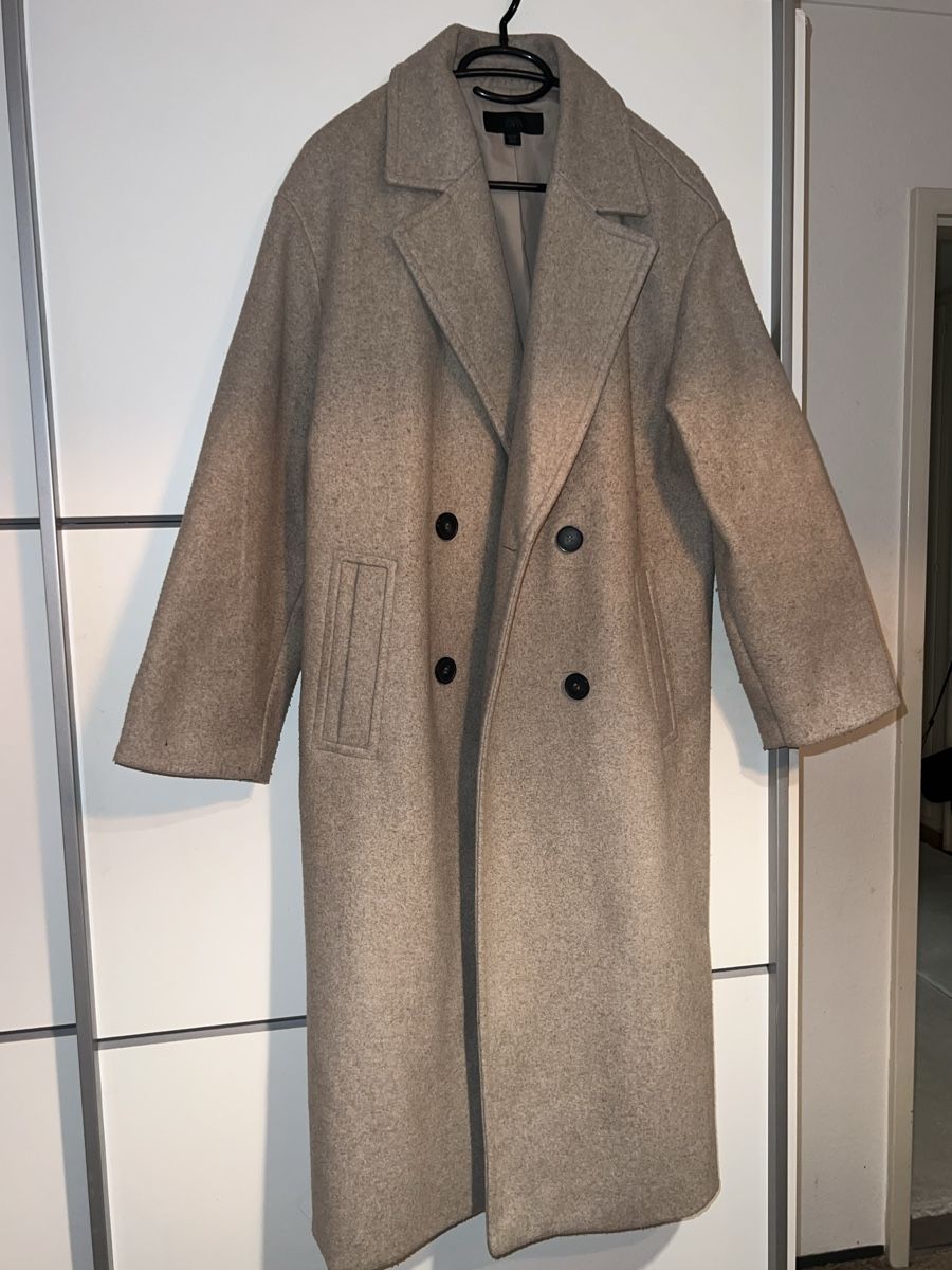 Zara Mäntel: Zara Wollmantel Gr. M Beige – Neu (gemäss Beschreibung) aus Volketswil von bounty_5 1