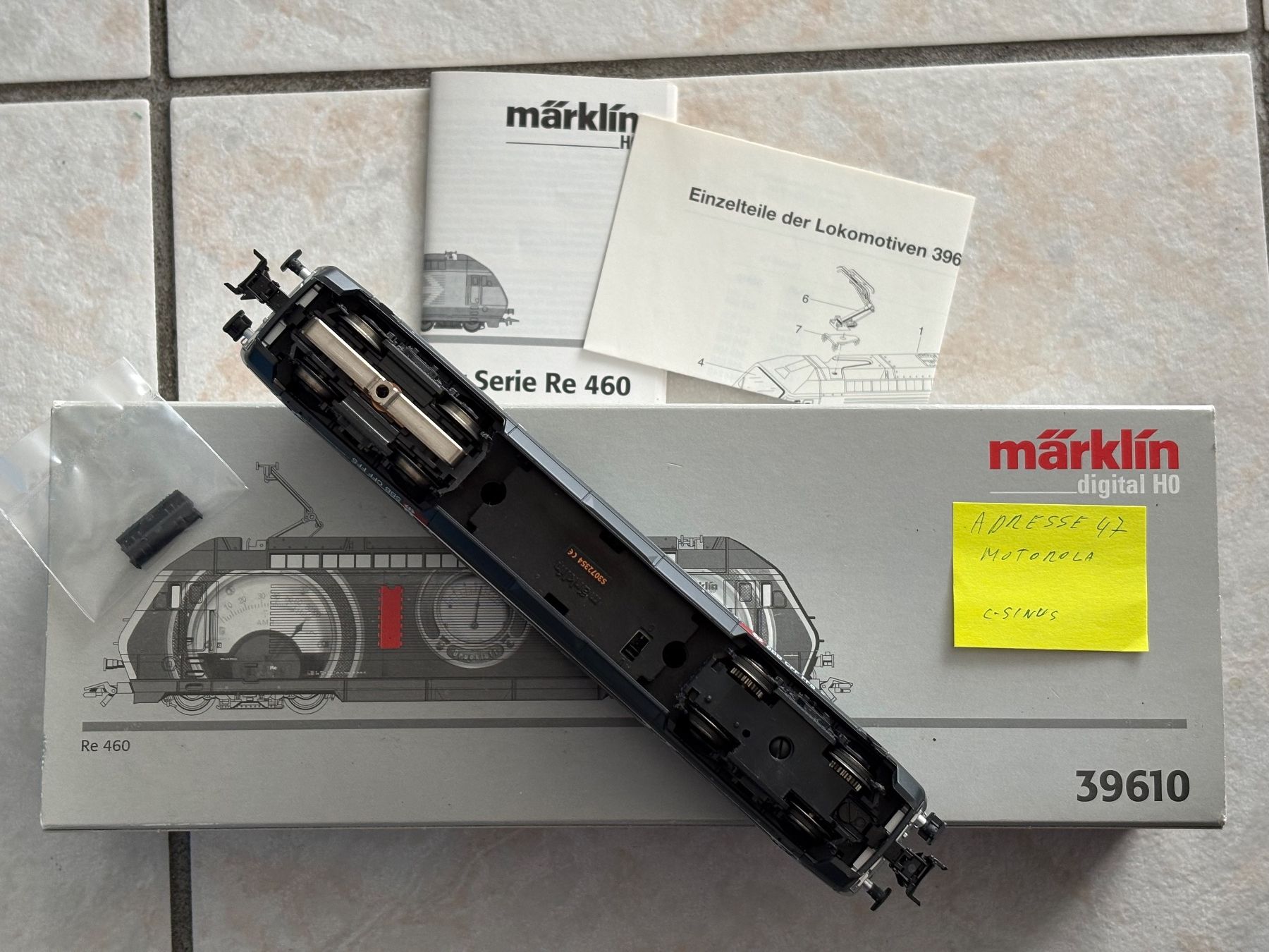 Märklin Modellini di ferrovie: Marklin 39610 Elok 460 SBB Digital – Nuovo (secondo la descrizione) da Hauterive NE venduto da eriamch 3