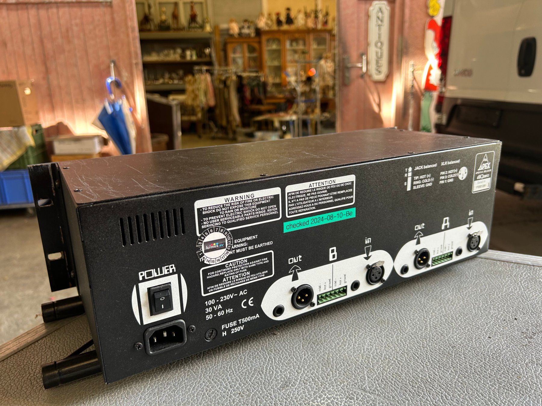 Equalizzatori: Apex DBQ Zero 2-Kanal 30-Band Grafik-Equalizer – Usato da Sugiez venduto da brockicenter 5