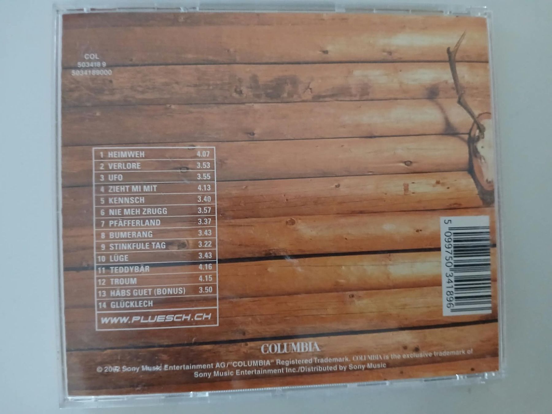CDs: PLÜSCH CD  guter Zustand – Gebraucht aus Zürich von csm04 1