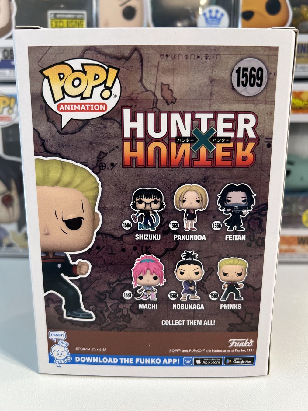 Funko Statuette: Funko POP! Animation Hunter x Hunter Phinks – Nuovo e nell'imballaggio originale da Le Mouret venduto da perfectbijou 2