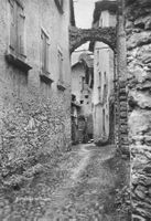 Dorfgasse in soglio G