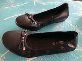 Echtleder Ballerina, Gr. 39