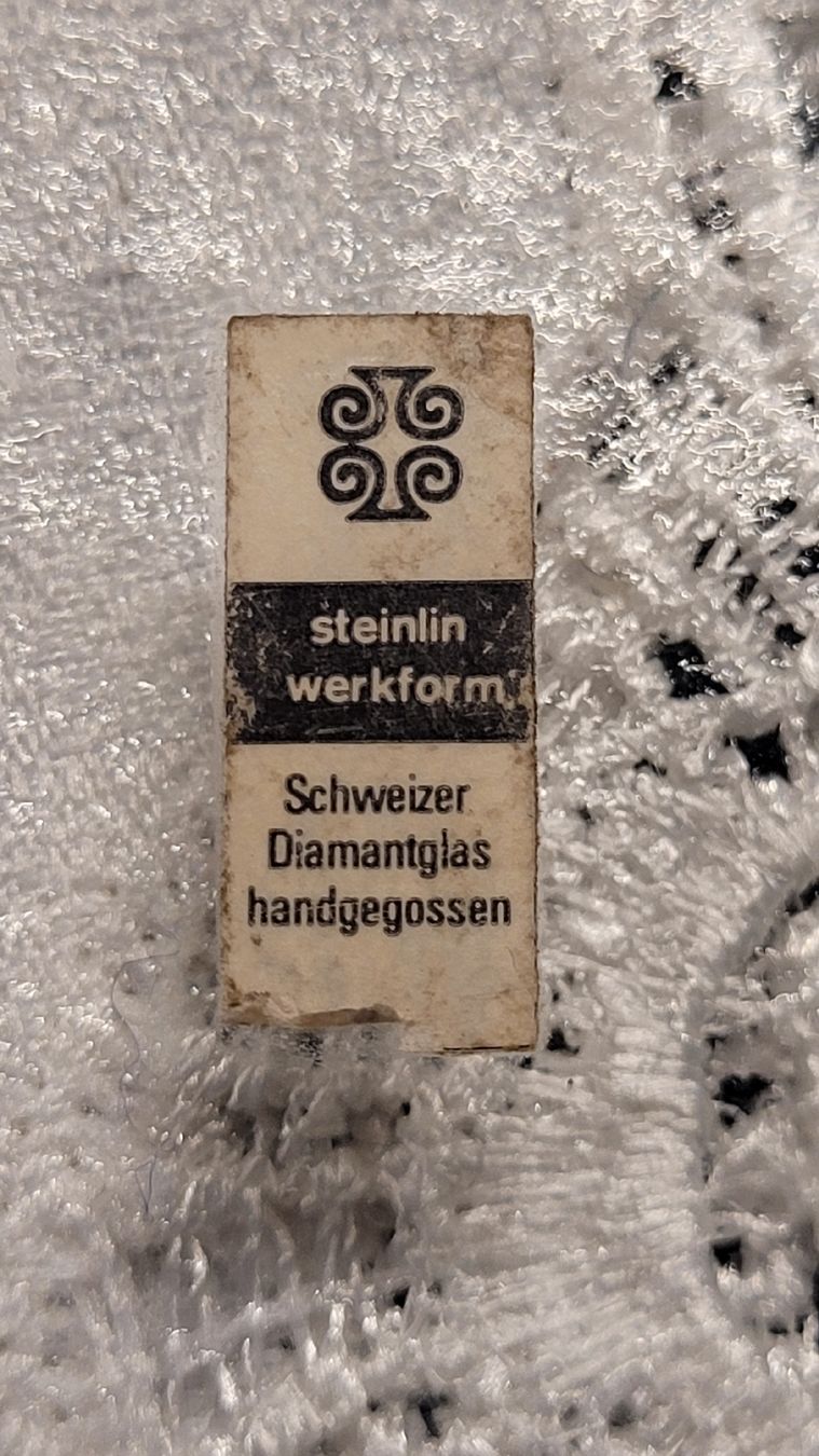 Piatti di portata: Wertvolle Steinlin echt Diamant-Glasplatte – Nuovo (secondo la descrizione) da Mönchaltorf venduto da Joka013 3