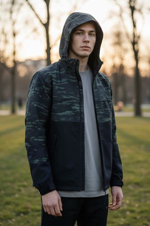 CELSIUS Veste à capuche homme