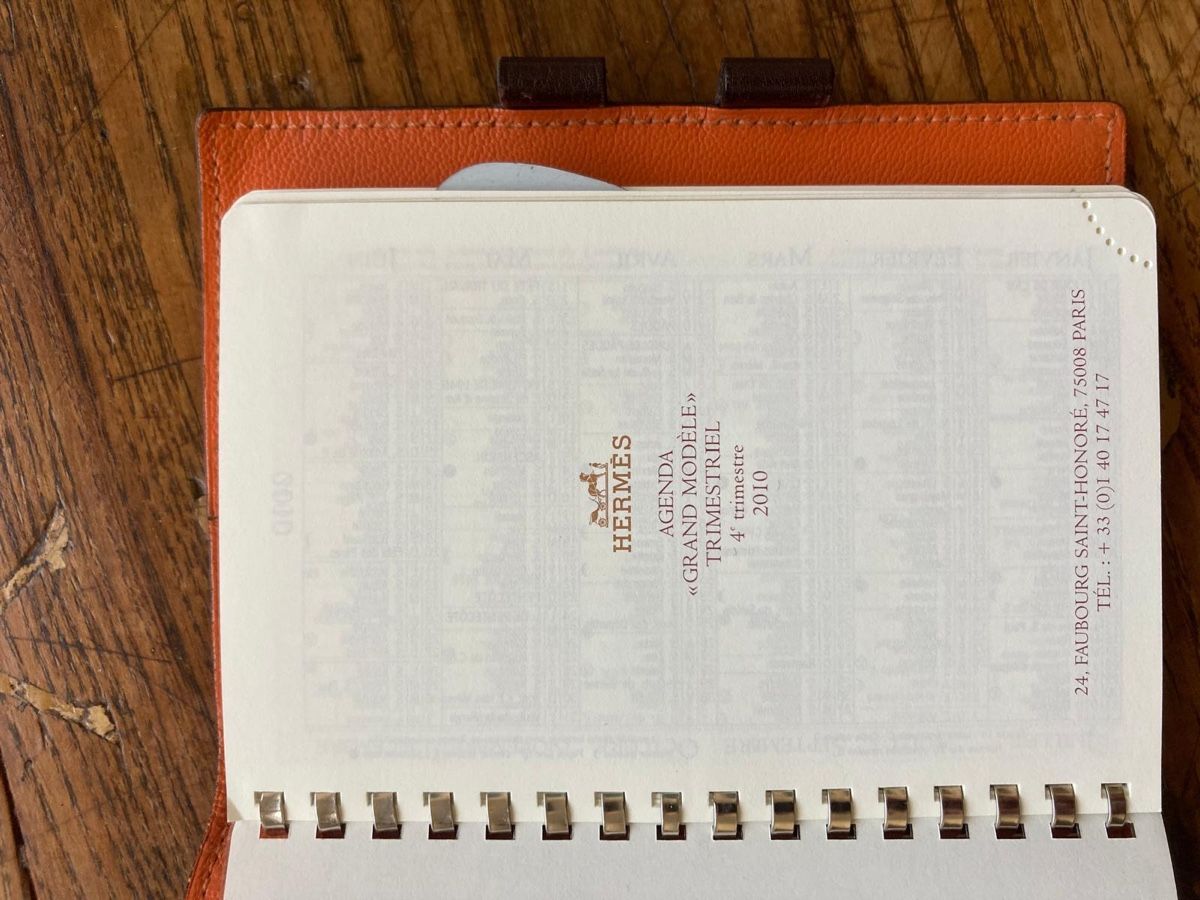 Calendari: Hermès Agenda – Usato da Zürich venduto da nepomucene2013 3