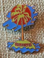 M098 - Pin Gurten Gurtner Insel Meer Palme Sonne