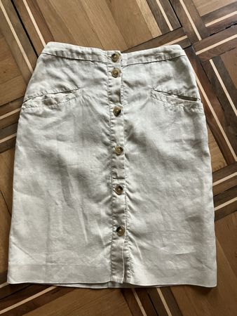 Jupe aus Leinen von OUI
