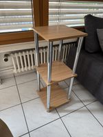 Beistelltisch Metall Holz Optik 3 Ablagen (Top Zustand)