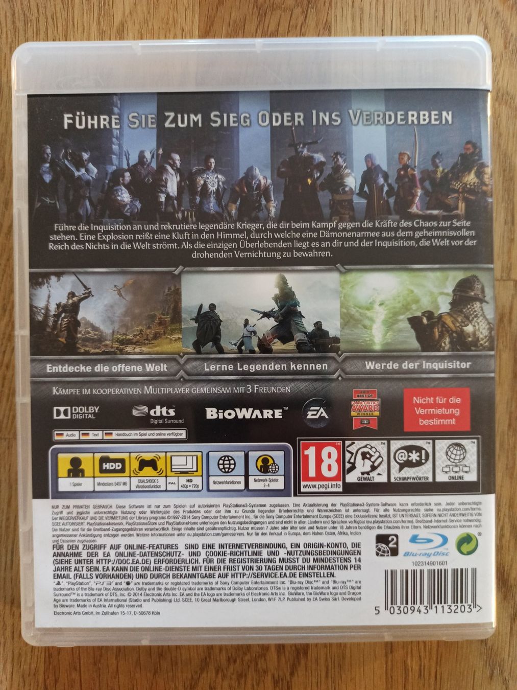 Giochi: Dragon Age Inquisition PS3 – Usato da Oberweningen venduto da mar_87mx 1