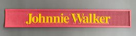 Vintage Barmatte JOHNNIE WALKER Whisky Gummi Hausbar Utensil