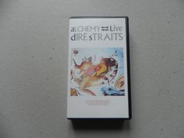 VHS Music Video Kassette Dire Straits 1983 Live Alchemy LP