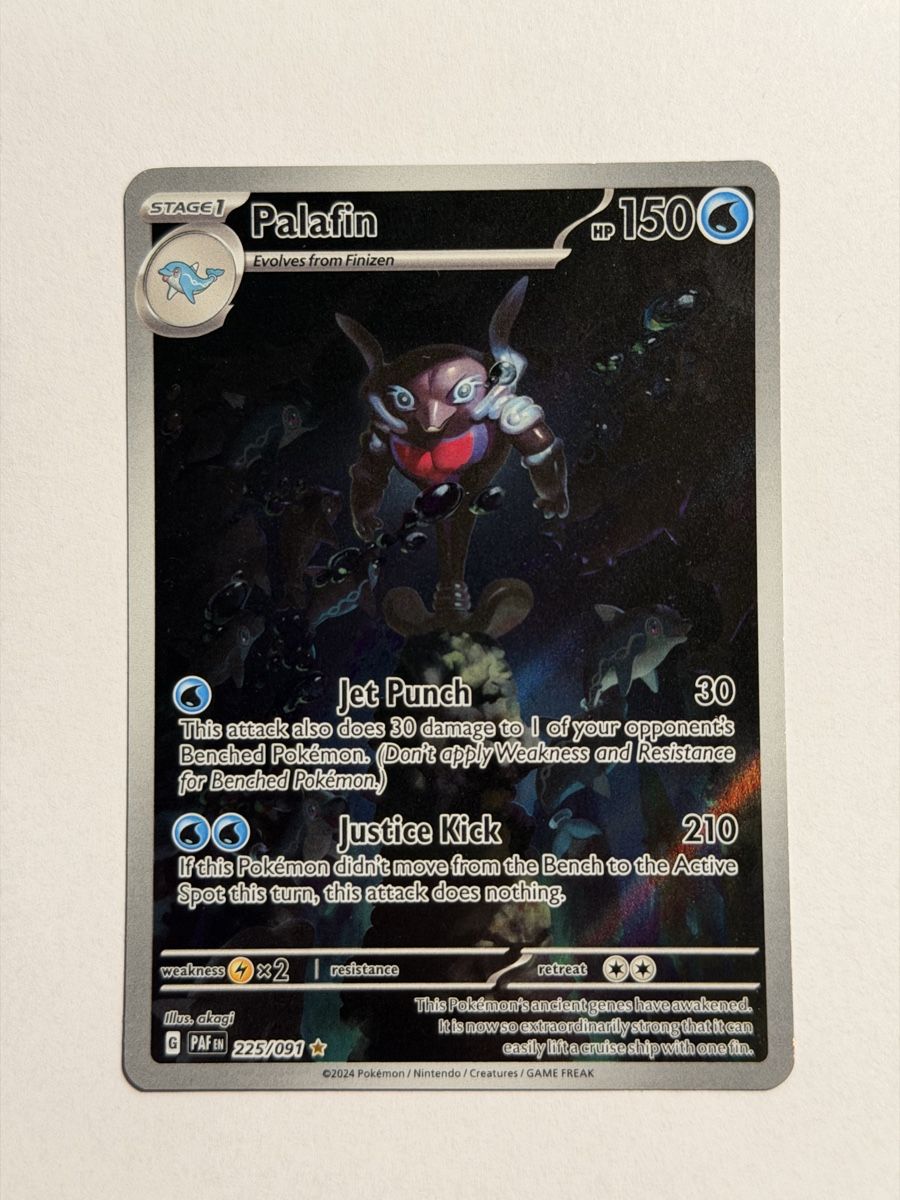 Pokémon Cartes à collectionner: Pokemon Palafin AR 225/091 EN – D'occasion à Uster par l_cards