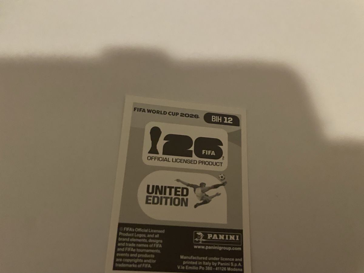 Panini Sammelbilder & Trading cards: FIFA WM 2026 Ivan Basic BIH 12 – Neu (gemäss Beschreibung) aus Winterthur von Cobraforce 1