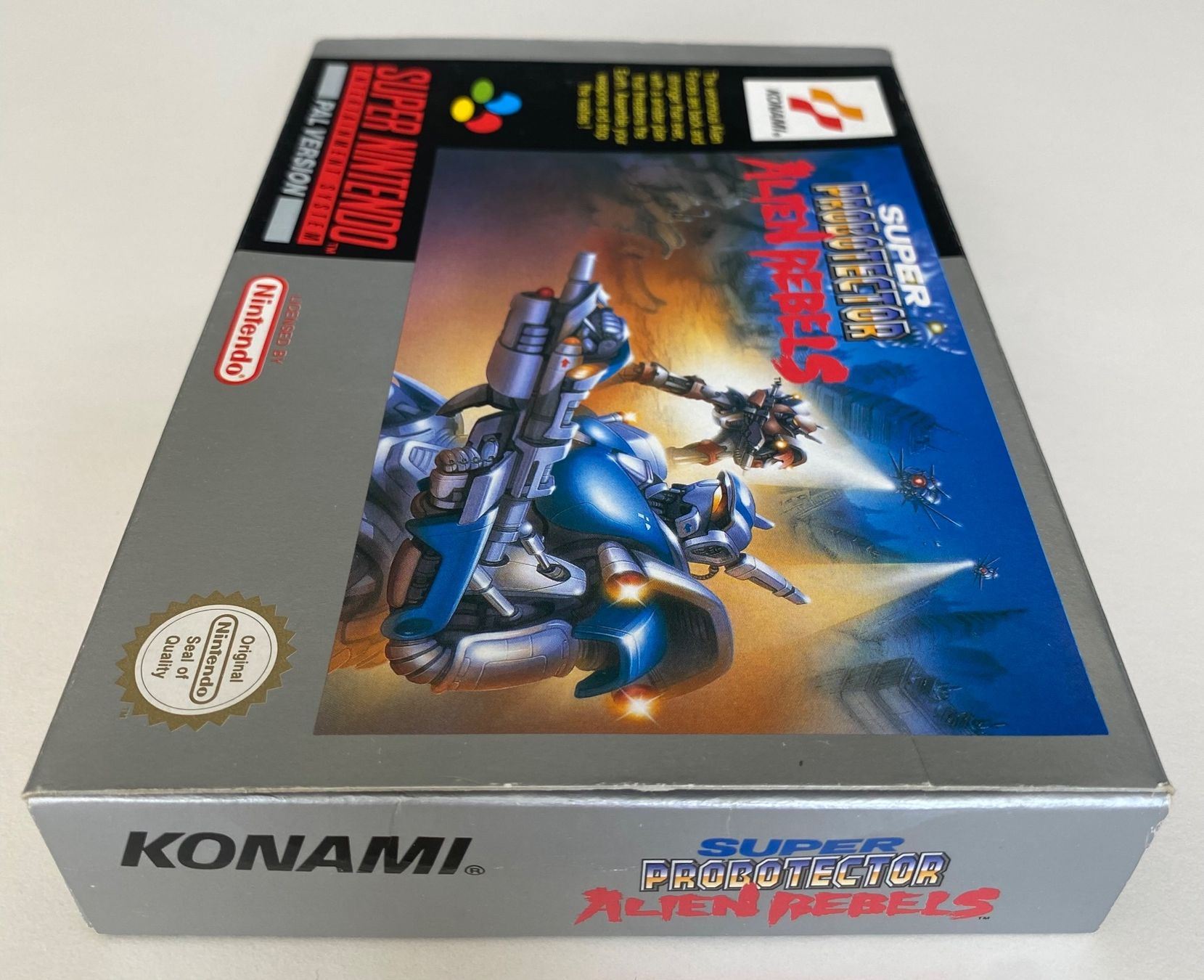 Nintendo Giochi: Super Probotector: Alien Rebels (SNES) - CIB - Amaz. Zustand – Usato da Zürich venduto da GamesCH 5